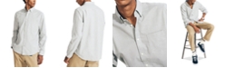 Nautica Men's Classic-Fit Stretch Solid Oxford Button-Down Shirt